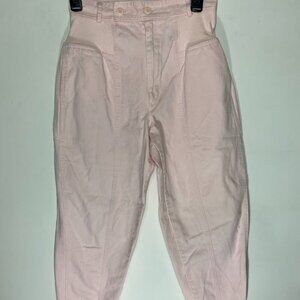 Organically Grown Pink Tapered Pants